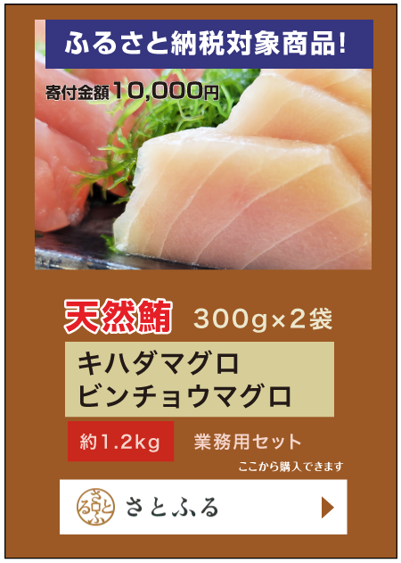 【ふるさと納税お礼品】ビンチョウマグロ・キハダマグロ
